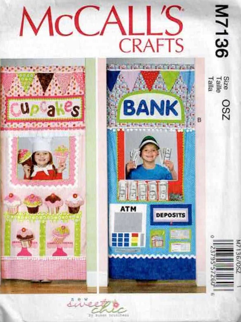 NINE PATTERNS FOR CHILDREN'S CRAFTS - STUFFED ANIMALS, PLAY HOUSES, RUGS, MORE